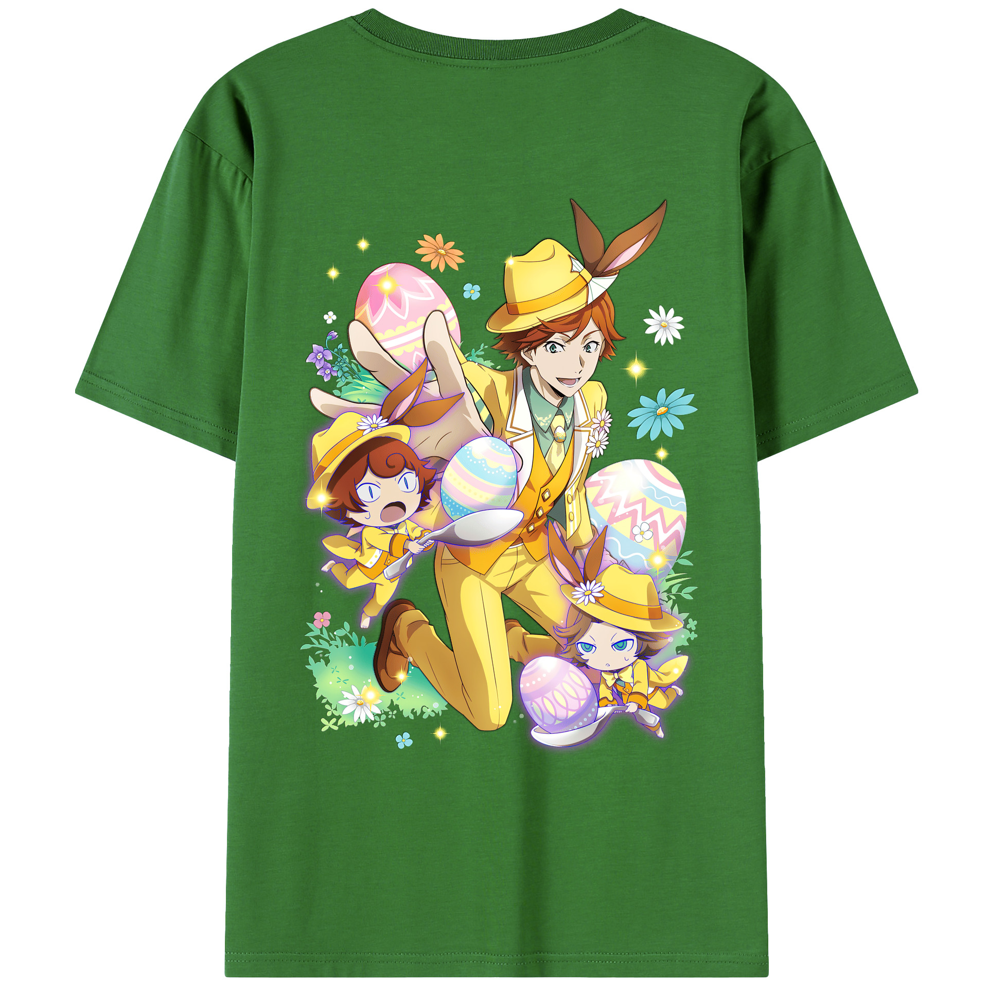 （画像用） 文豪ストレイドッグス Bungo Stray Dogs レディース半袖Tシャツ(バックプリント)